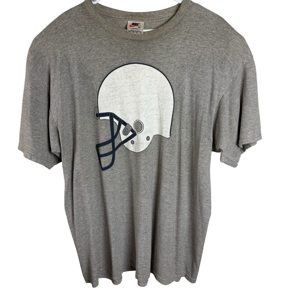 Vintage Nike Team Sports Dallas Cowboys T-Shirt Gray Mens XXL USA Made